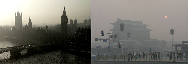 霧の都ロンドン そして北京は 日々是運用 コツコツ気長に焦らずに